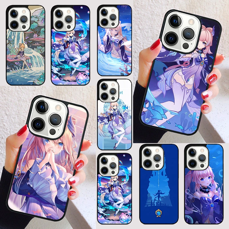 Genshin Impact Sangonomiya Kokomi cover For iPhone 15 16 13 12 11 14 Pro Max Mini Max SE 2020 7 8 15 16 Plus Phone Case