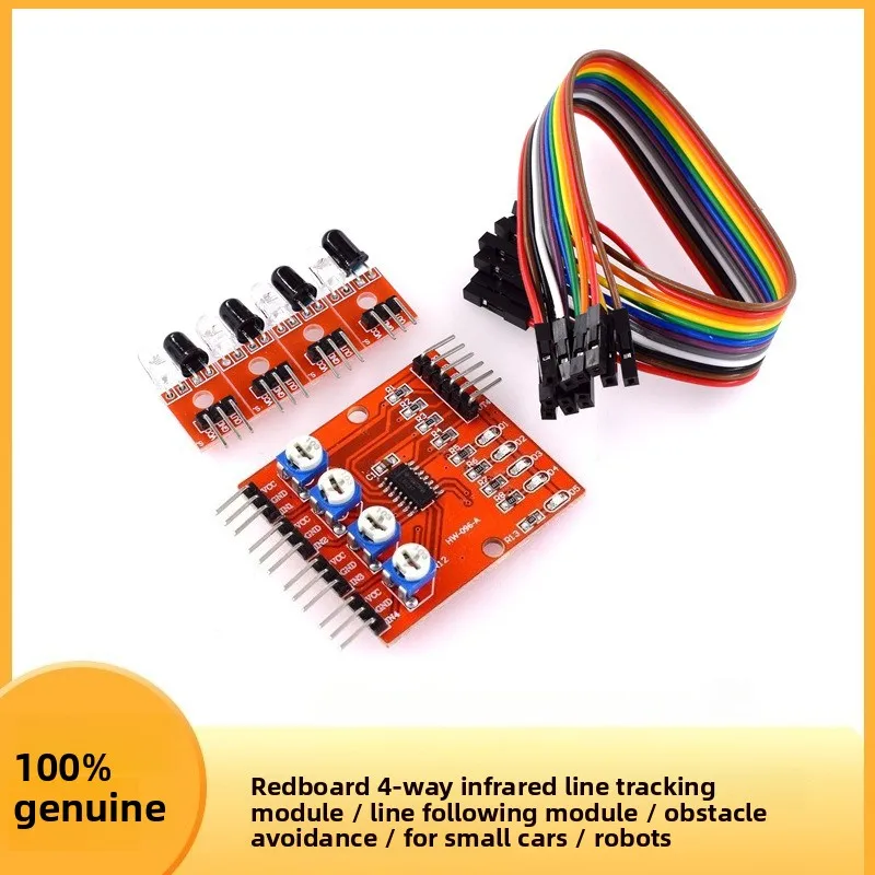 4 Channel IR Line Tracking Sensor Module for Robot Car Obstacle Avoidance
