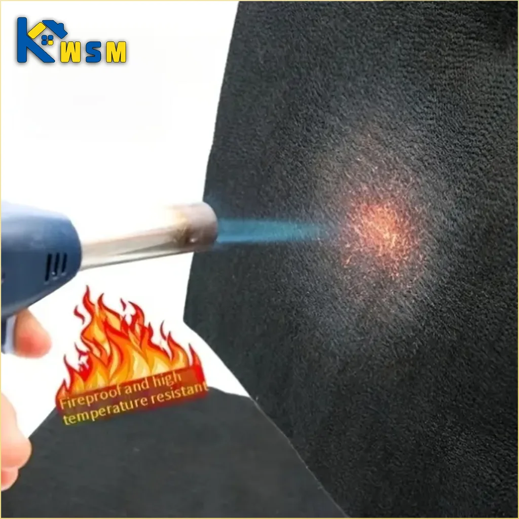 1PC Fireproof Welding Blanket Pre Oxidized Fiber Heat Resistant Nonwoven Mat for Soldering Insulation Pad Workshop Safety Use