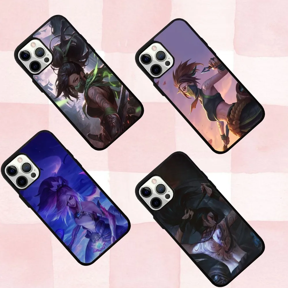 

L-LOLs A-Akalis Phone Case For IPhone 16,15,Pro,Max,Case 14,Plus,13,12,11 Magesafe Magnetic Wireless Charge Cover