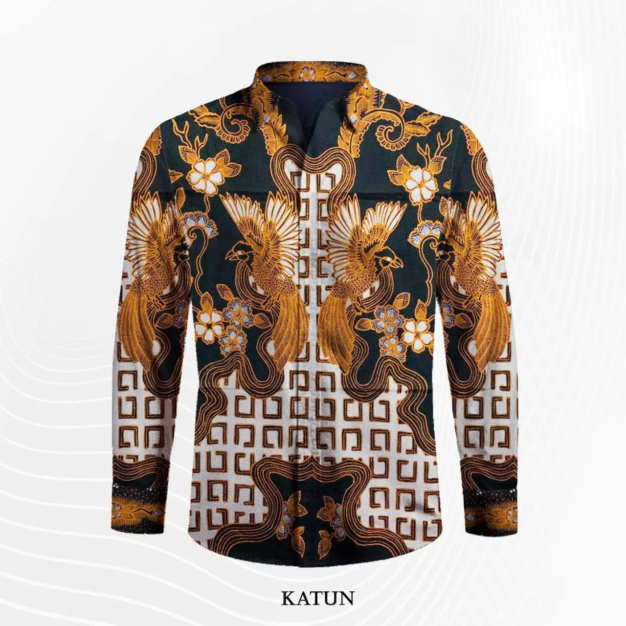 

Men's Long Sleeve Shirt Casual Fashion 3d Printing Retro Design Printed Shirt Shirt men's Lapel Shirt Long Sleeve Christmas Gift
