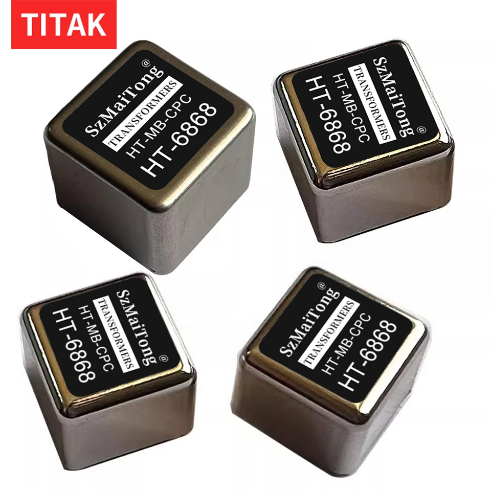 Balanced and Unbalanced Conversion Audio Isolator RCA/XLR Permalloy Audio Isolation Transformer 600:600 20Hz-20KHz To RCA/XLR