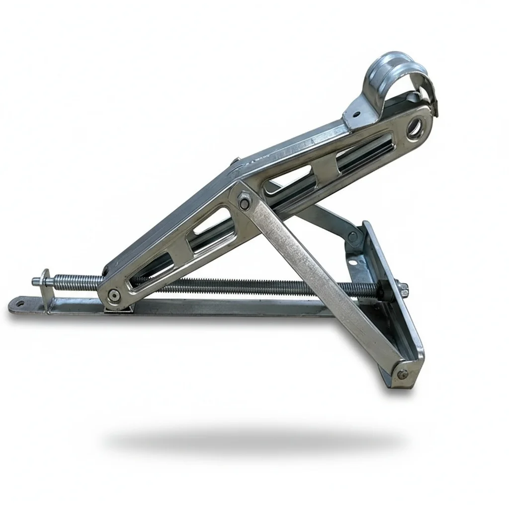 RV Trailer Stabilizer, Heavy Duty Alloy Steel Caravan Drop Leg Jack, Stability Bracket, fit for Motorhomes, Parking Support Part