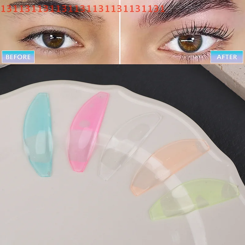 1 paar Lash Verzachtende Pads Siliconen Wimper Perm Pads Wimpers Staven Shield Lifting 3D Wimperkruller Accessoires Applicator Make-Up