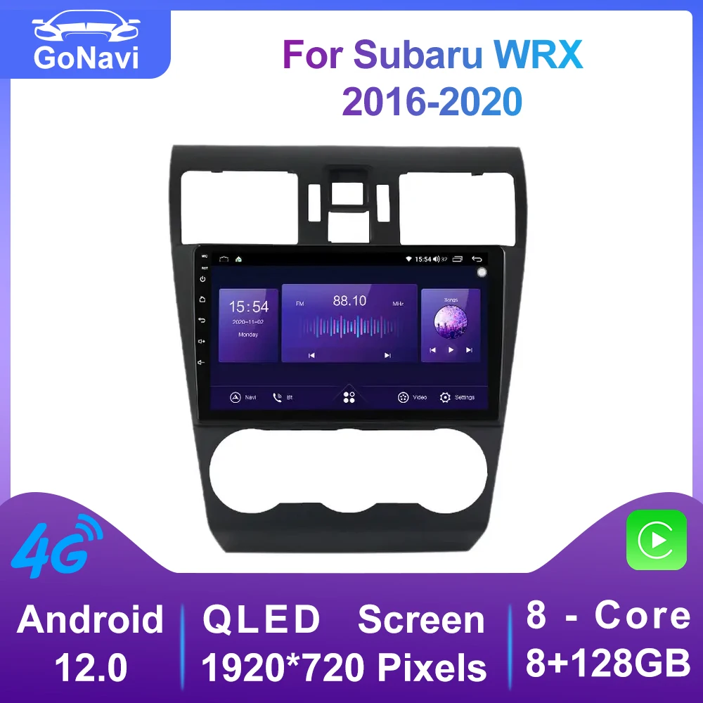 

Автомобильная система Android 12,0, мультимедийный DVD-плеер для Subaru WRX 2016-2020, автомобильное стерео радио, Интеллектуальная GPS-навигация