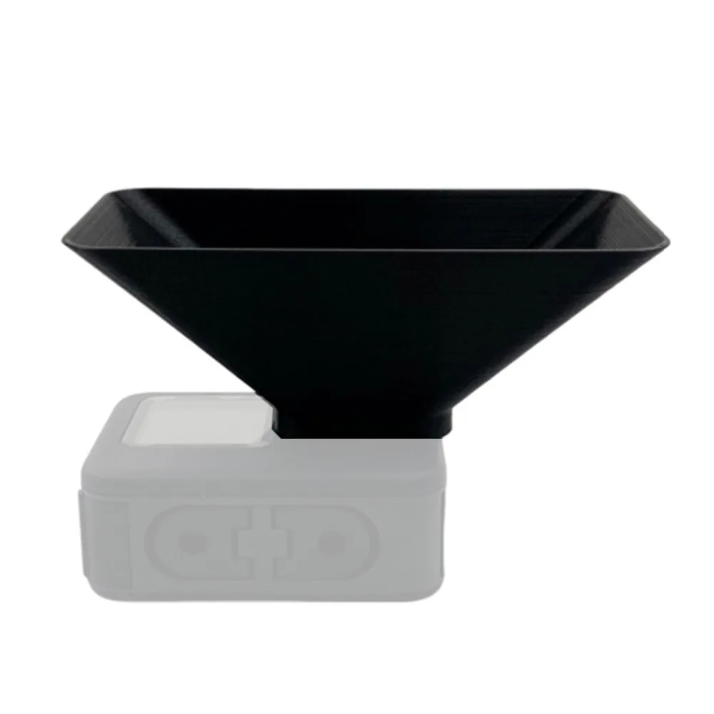 BGNing Gegenlichtblende für Gopro 9 10 11 12, Objektivdeckel, Sonnenschutz, 3D-gedruckter Kunststoffschutz, schwarzes Action-Kamera-Zubehör – Detail 11