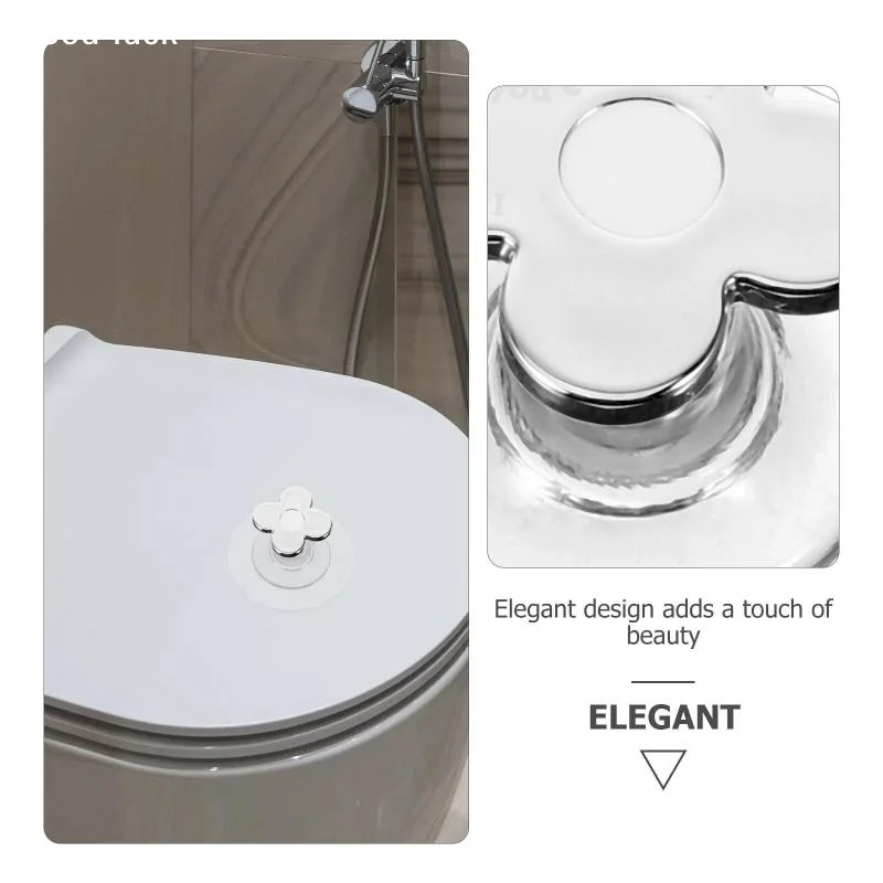 AnswerCute Flower-shaped Toilet Seat Lifter—hygienic And Attractive; Secure And Won't Easily Fall Off.