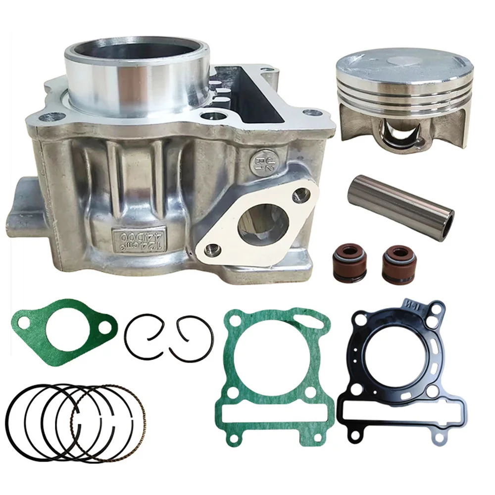 

52.4MM For Yamaha NMAX125 MIO125 44D Bore Cylinder Piston Gaskets Kit
