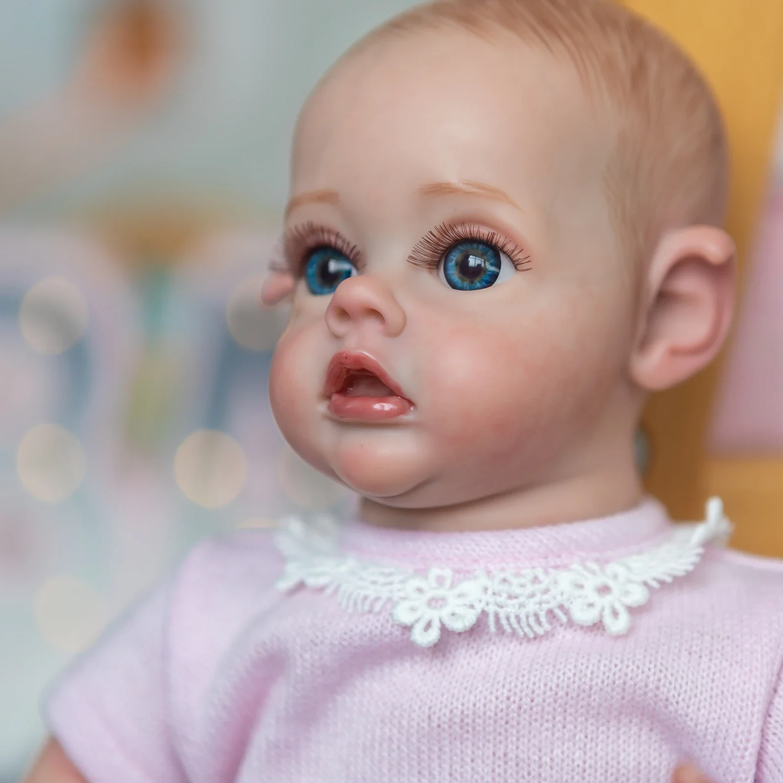 

12Inch Bebe Doll Mini Handy Doll Cute Fairy Elf Reborn Baby Collectible Art Doll High Quality Drop Shipping