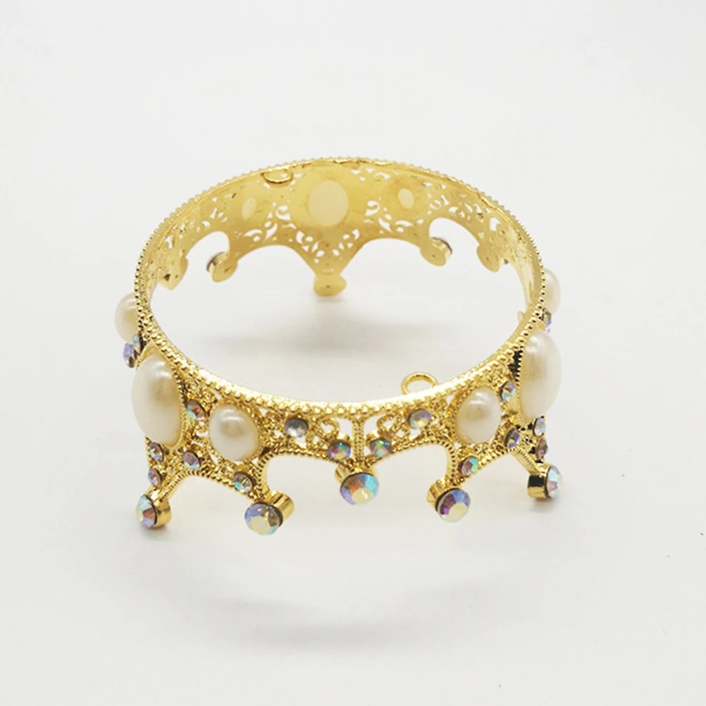 

Pearl Crown Cake Decorations Beautiful Toppers For Birthday Anniversary Party Cupcake Muffin Dessert Bridal Baby Shower Wedding