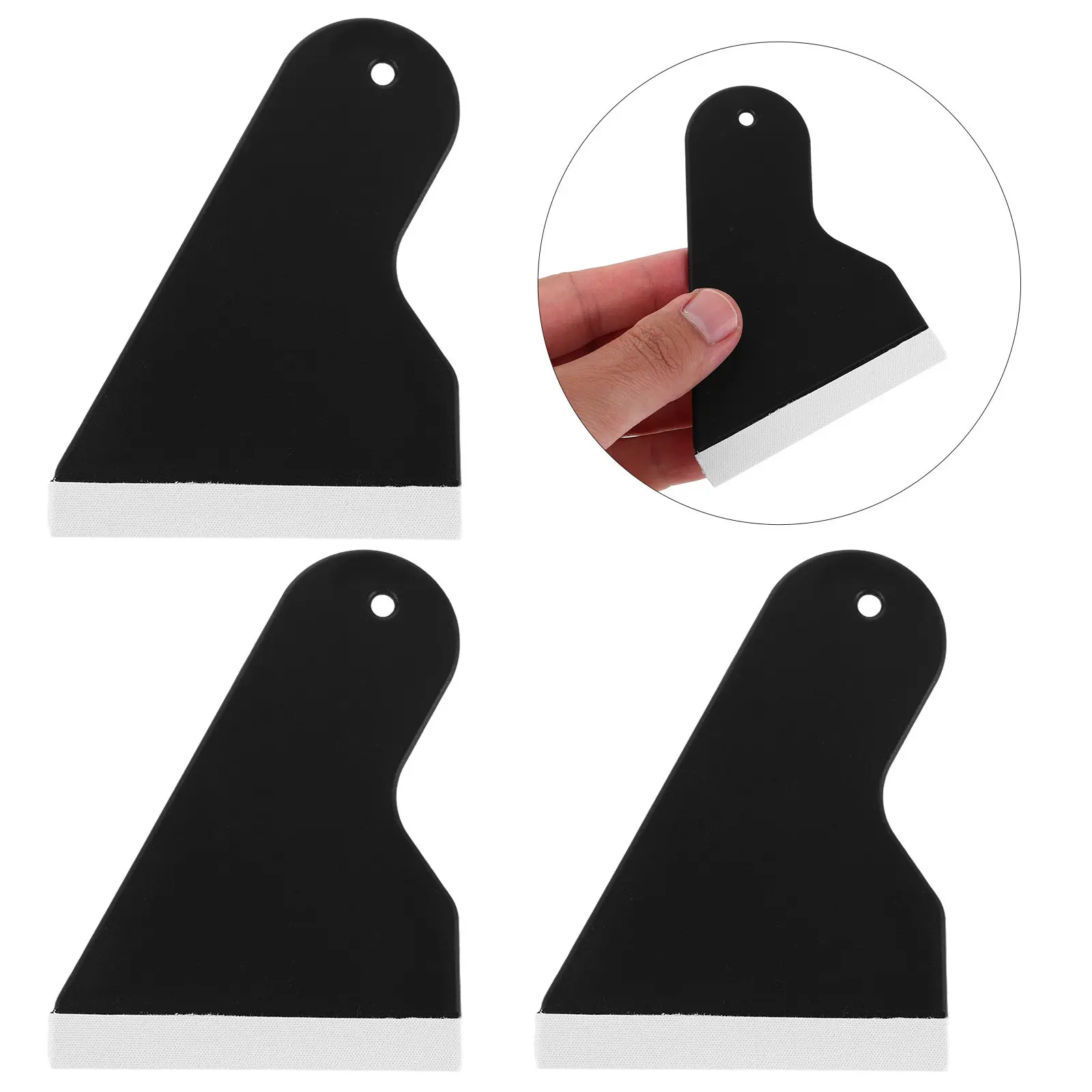 25Pcs Phone Screen Installation Tool Kit Soft Squeegee Mobile Film Applicator Bubble Remover Screen Protector Scraper Cleaning
