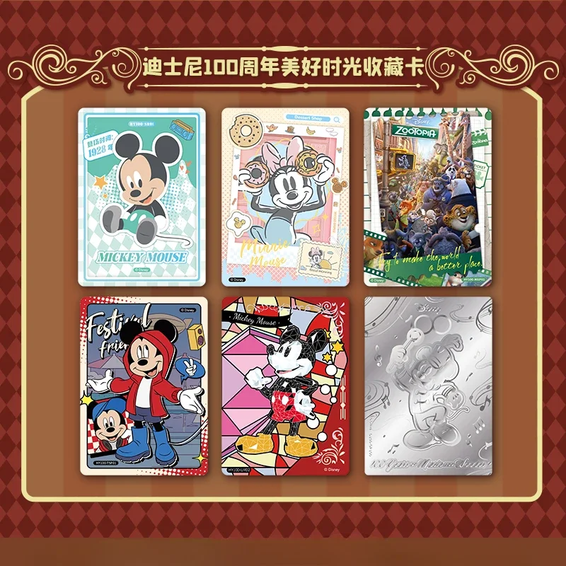 Disney Anime Cards Coleção, Fun Card, Periféricos, Personagens, Lilo, Ponto, Zootopia, Papel, Passatempo, Presentes para crianças, Brinquedos