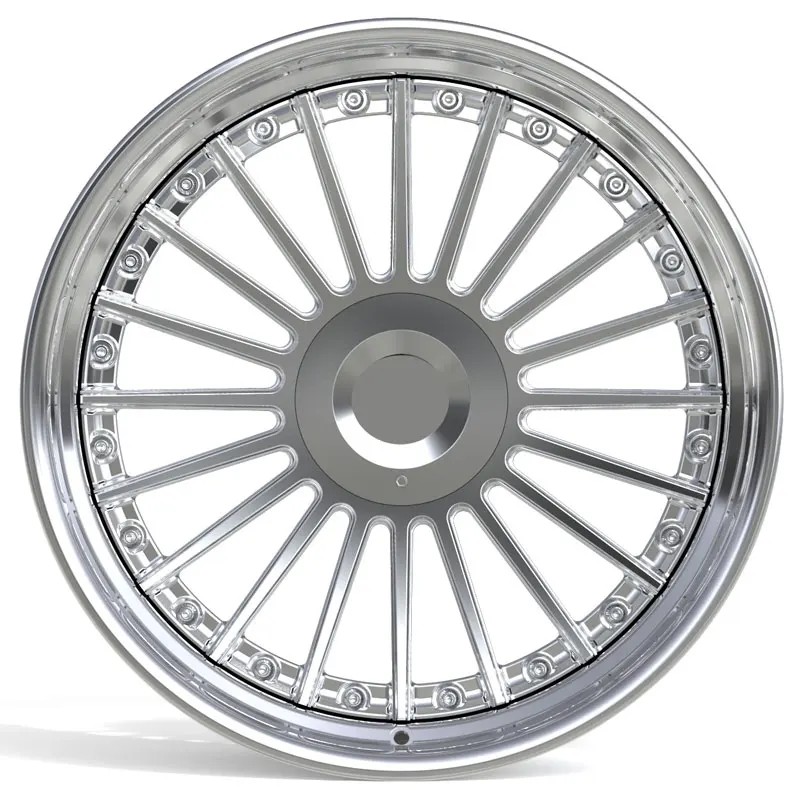 Premium Customized 2-Piece Forged Aluminum Alloy Wheels For BMW 5x112 5x120 18, 19, 20, 21 Inch For Passenger Car Wheels