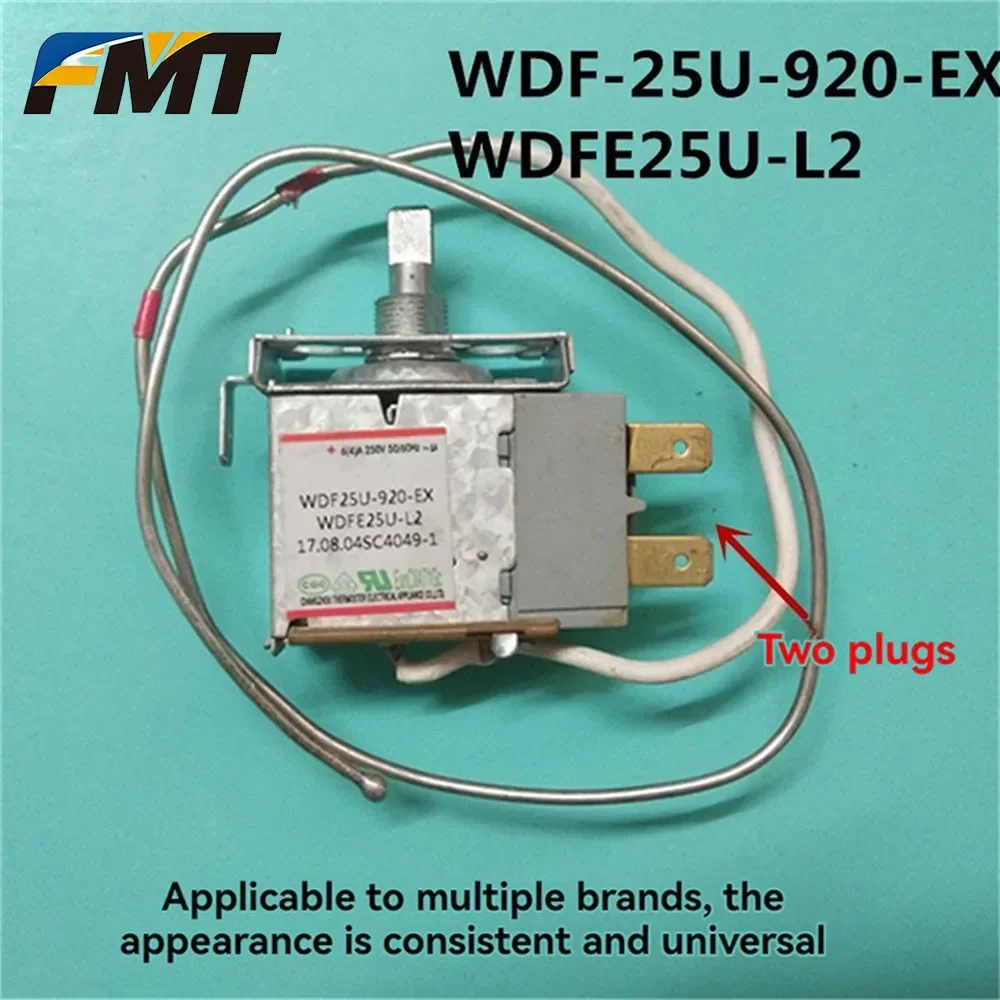 1Pc 2-Plug Thermost…