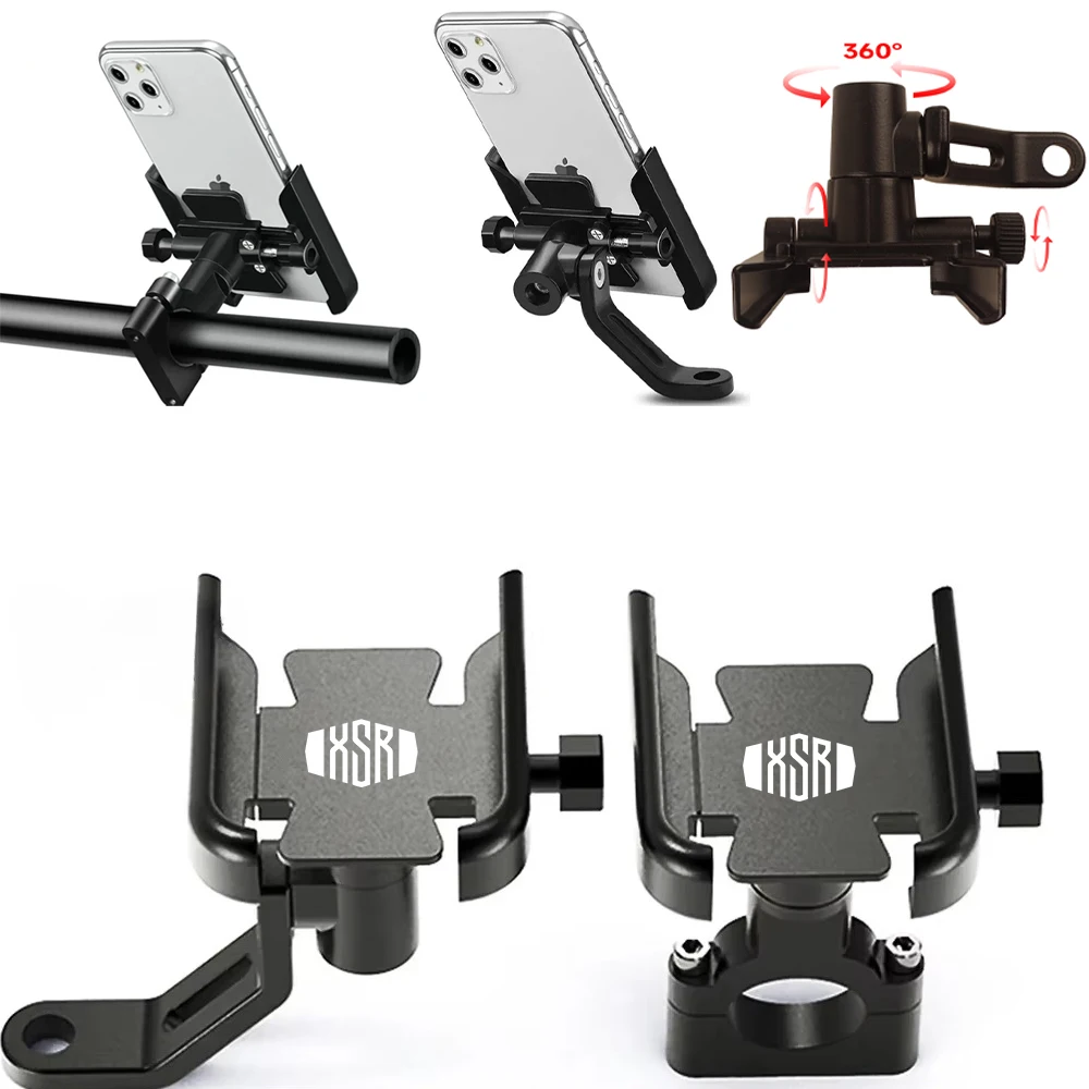 

For Yamaha XSR XSR125 XSR155 XSR700 XSR900 Accessories Motorcycle Handlebar Mobile Phone Holder GPS Stand Bracket
