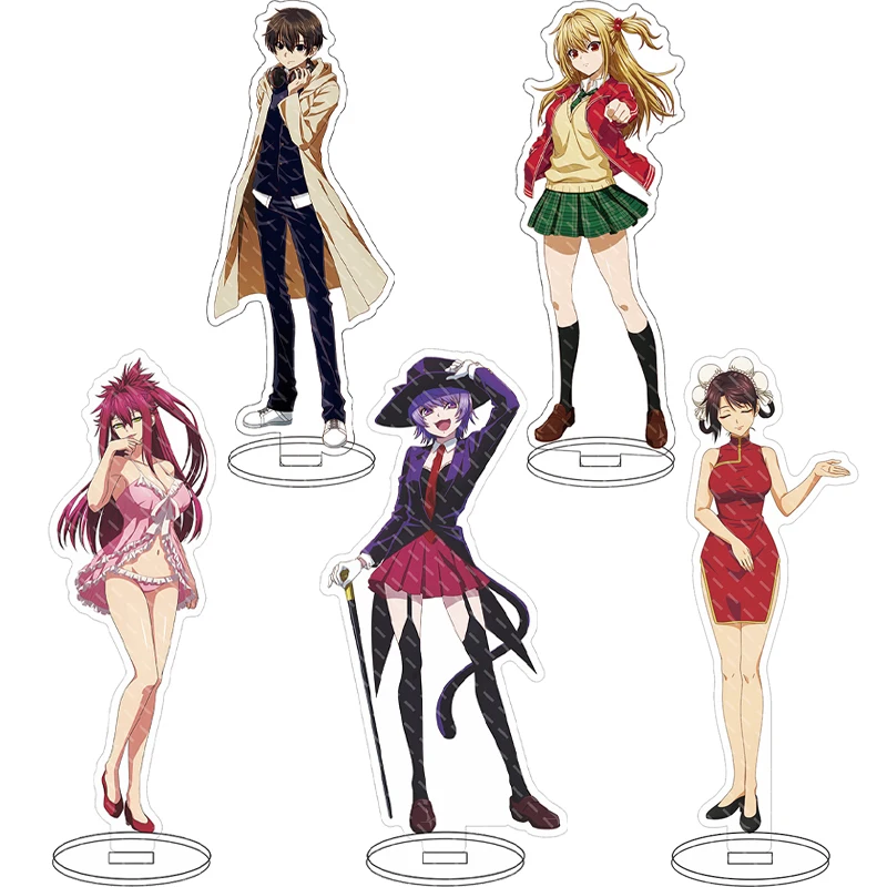 16CM Anime-Figur ‌ Kampfspiel in 5 Sekunden Akira Shiroyaragi Yuu Amanogawa Mion Madoka Kirisaki Cos Acryl-Standfiguren