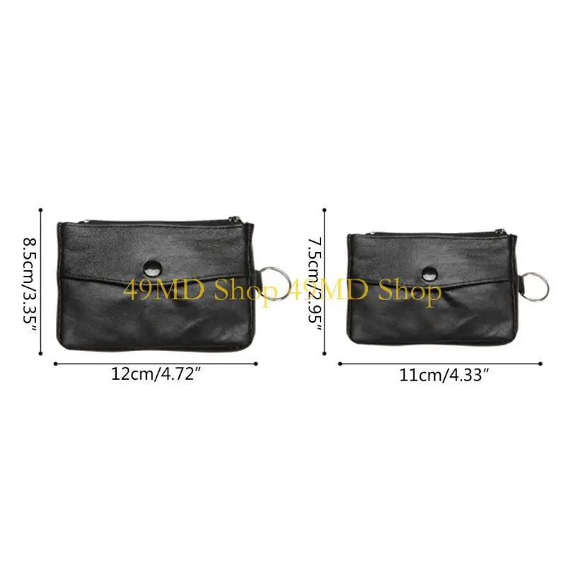 49MD محفظة صغيرة للسيدات للحالة المحفظة الجلدية للسيدات لبطاقة العملة المعدنية الرئيسية