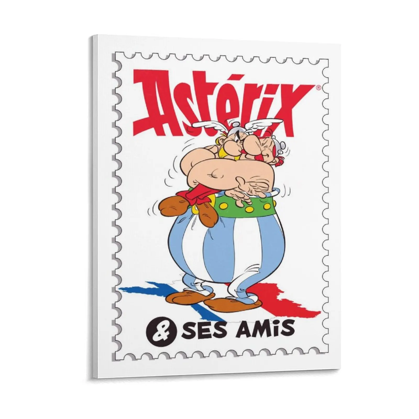 

Asterix & Ses Amis Canvas Painting Poster Club Design Club Party Plates Pub Framed Wall Paintings