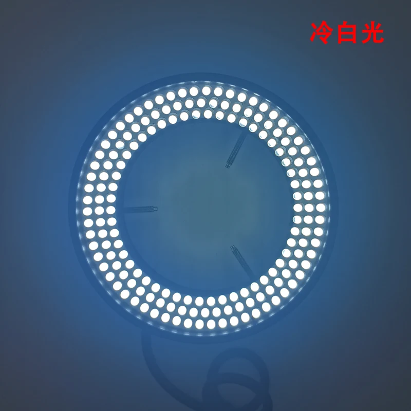 

168pcs 320pcs LED Ring Lamp Industrial Electronic Microscopic Camera Visual Light Source LAB Microscope Illuminator