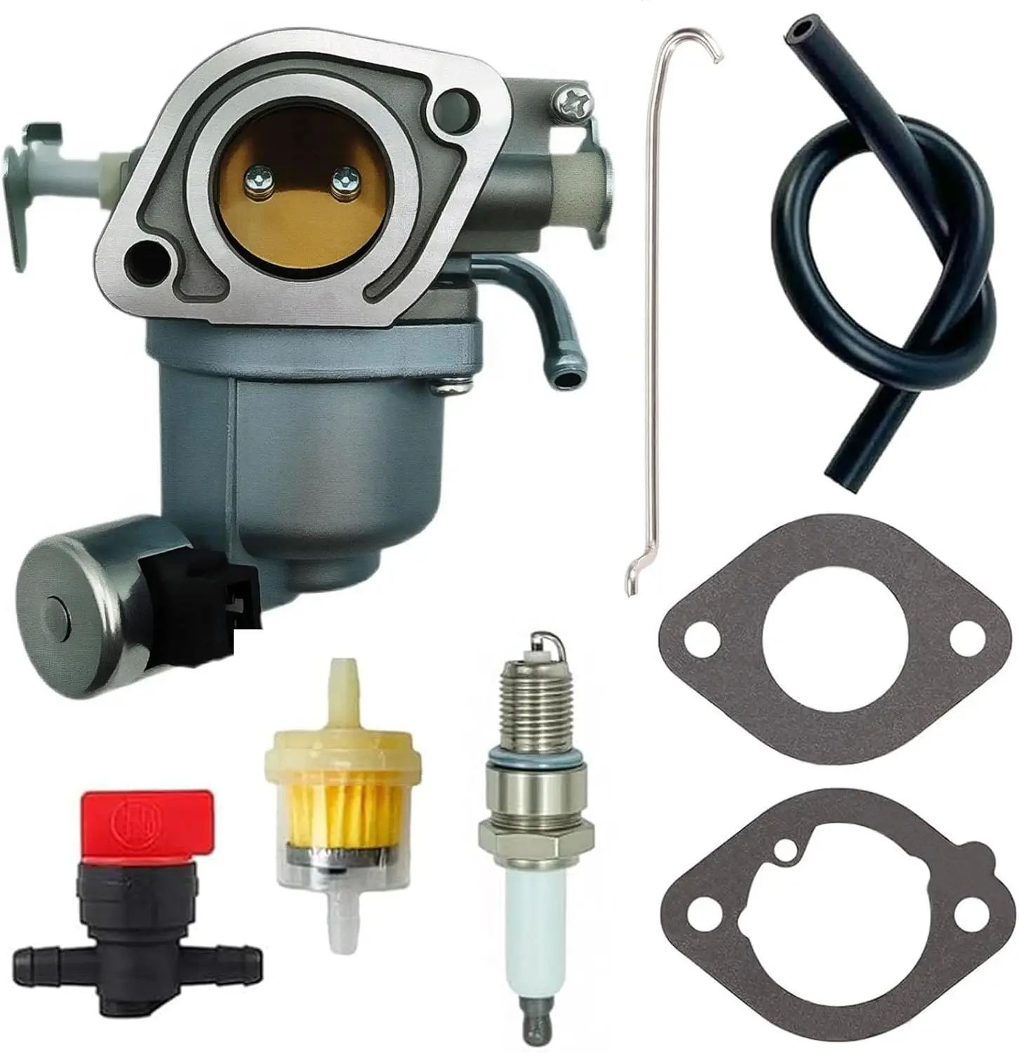 

PC12155 Carburetor Carb Kit for John Deere D125 D130 D140 E120 E130 E140 E150 Riding Lawn Tractor with 20HP 22HP PC12155 PC10445