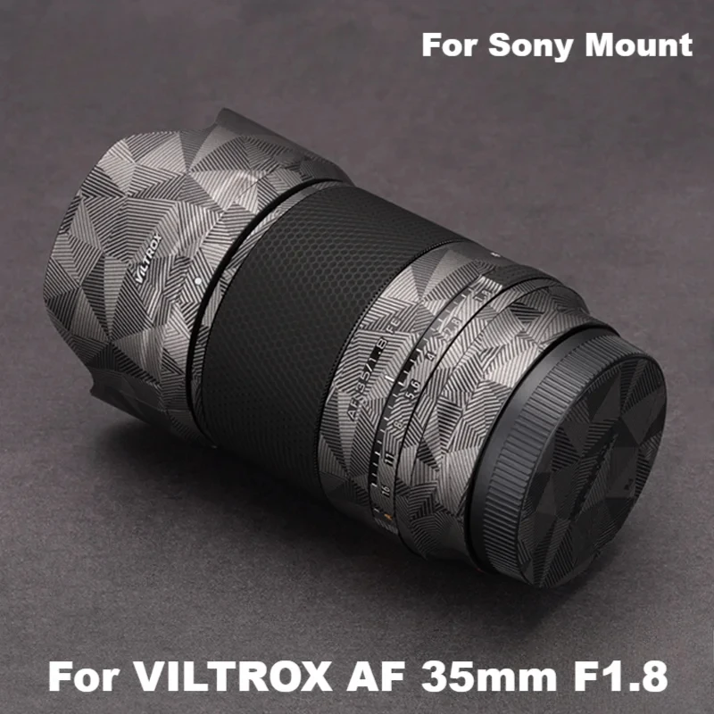

For VILTROX AF 35mm F1.8 FE Decal Skin Vinyl Wrap Film Lens Body Protective Sticker Protector Coat AF 35 1.8 For Sony Mount