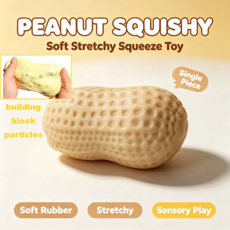 Cute Fruit Squishy Squeeze Toys Set 5 Pieces Soft Rubber Sensory Fidget Toy Stress Relief Colorful Fruit Shaped Play Gift