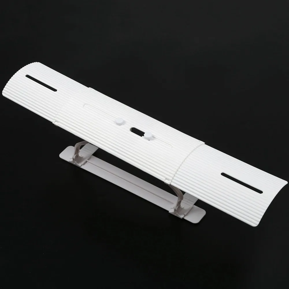 

A61I Adjustable Air Conditioner Cover Windshield Air Conditioning Baffle Shield Wind Guide Month Straight Anti-Wind Shield Drop