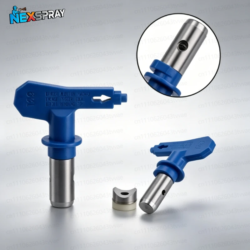 Spray Gun Power Tools Airless Paint Nozzles Set Reversible Spray Tips Airless Paint Sprayer Nozzle Tips Spraying Machine Parts