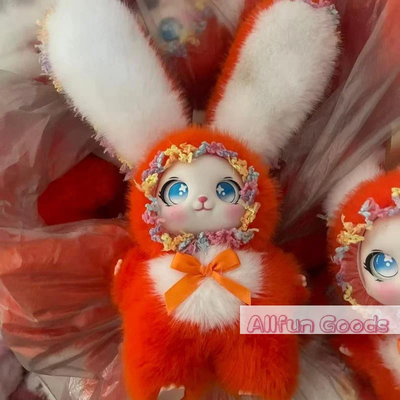 [TG835]2026 Popular Cute Rabbit Plush Big Ear Bunny Exquisite Doll High School Backpack Keychain Pendant Cute Decoration