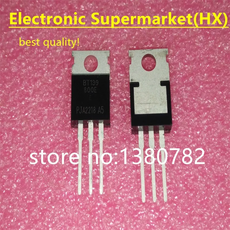 

Free shipping 100pcs/lot BT139-800E BT139 TO-220 IC Best quality In stock!