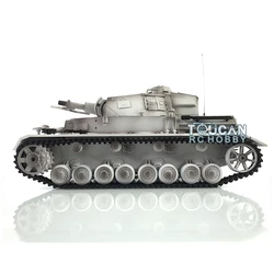 2.4G Henglong 1/16 Snow 7.0 Upgraded Ver Panzer IV F RTR RC Tank 3858 Metalowe gąsienice Metalowe gąsienice Zębatki TH17390-SMT7