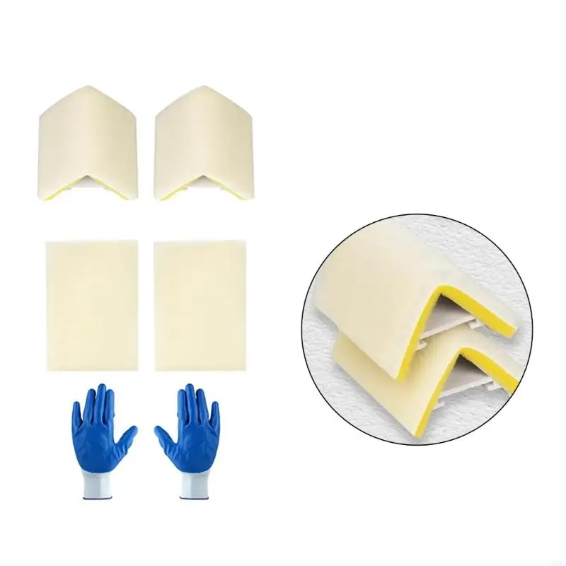 Paint Brush Wall Ceiling Fence Deck Trim Paint Pad Tool Paint Edger Tool