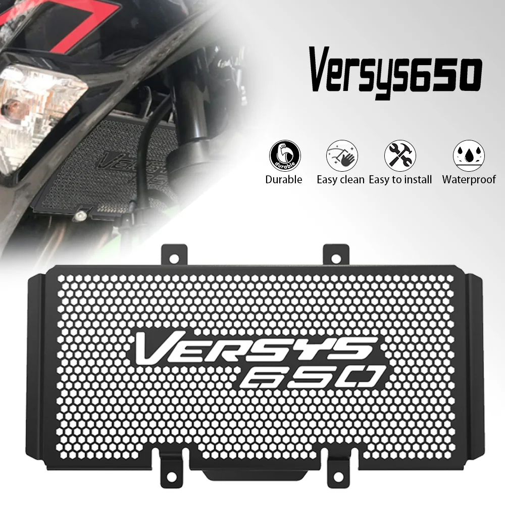 2014 Motorcycle Aluminum Radiator Grille Cover Guard Protection  FOR Kawasaki Versys 650 2010-2011-2012-2013-2014 Versys-650 