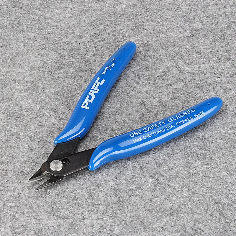 1pcs PLATO 170 Wishful Clamp DIY Electronic Diagonal Pliers Side Cutting Nippers Wire Cutter 3D printer parts
