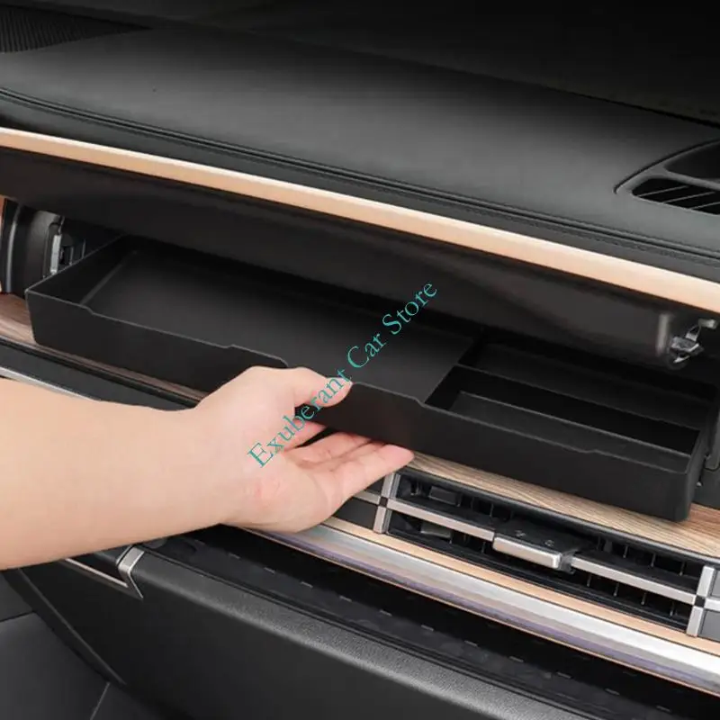 H3CE صندوق تخزين السيارة القوي TPE منظم علبة درج السيارة لاستخدام المركبات #5