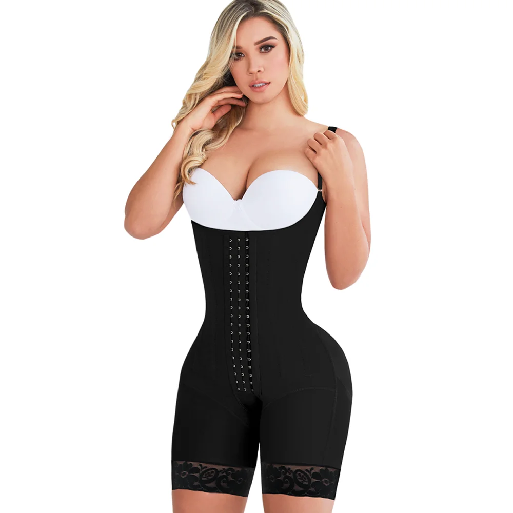 Fajas Colombian Women's Corset Tummy Control Bbl Body Shaper for Postpartum Girdle Waist Trainer High Compression Shapewear