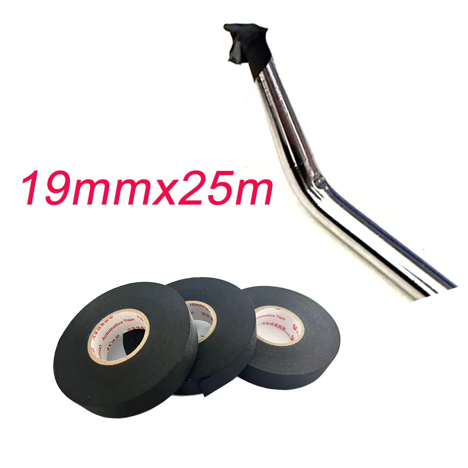 

For Car dent repair accessories: black cloth-based tape, flannel tape, electrician's hand-torn polyester wire harness tape