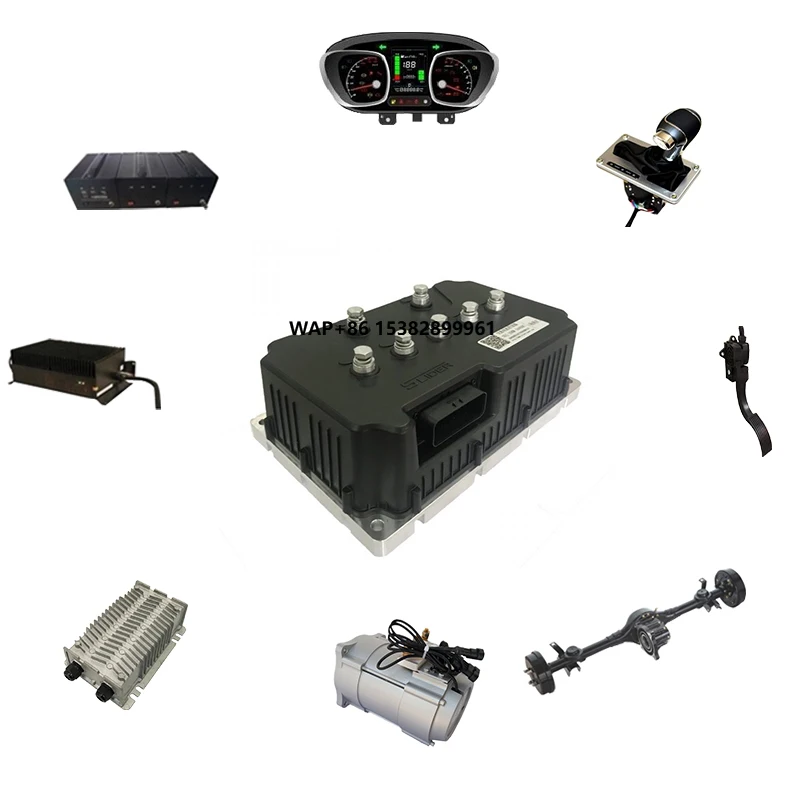 96v 15kw Ac Motor Electric Car Conversion Kits Mini Bus Parts