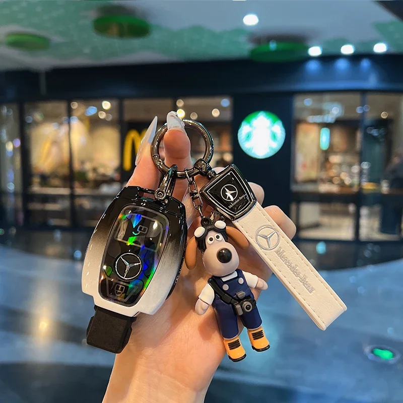Car Alloy Key Case Key Bag Shell Key Chain Mercedes-Benz A C E G S V Class CLA CLS GLA GLC GLE GLK Vito Sprinter SL SLK Viano ML