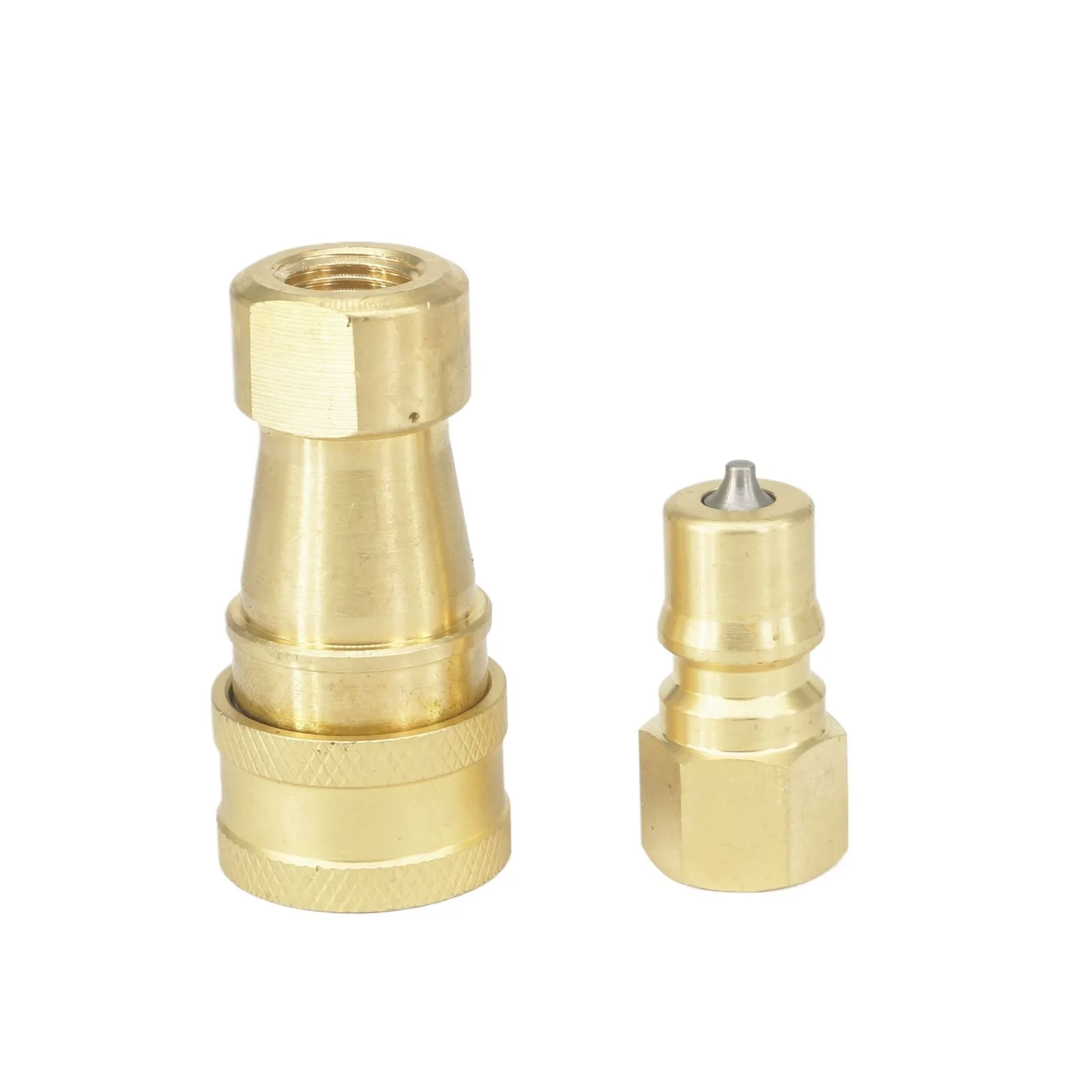 

500 Bar 1/8" BSPT Female 7 Mpa Brass Quick Disconnect Coupler Set For Truck Mount Portable Carpet Cleaning