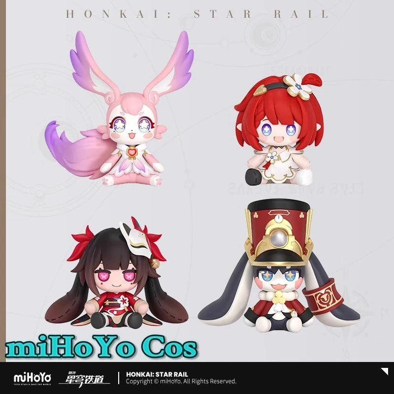 

[Genuine] Game Honkai Satr Rail Huggy Good Smile Pom Sparkle Cosplay Q.Ver Desktop Collection Ornaments Anime Cartoon Accessorie
