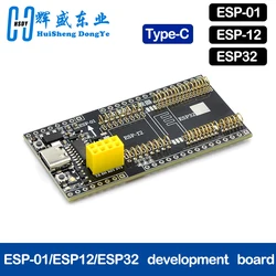 ESP8266 ESP32-WROVER Development Board Test Programmer Socket Downloader for ESP-01 ESP01S ESP12 ESP32 Adapter CH340