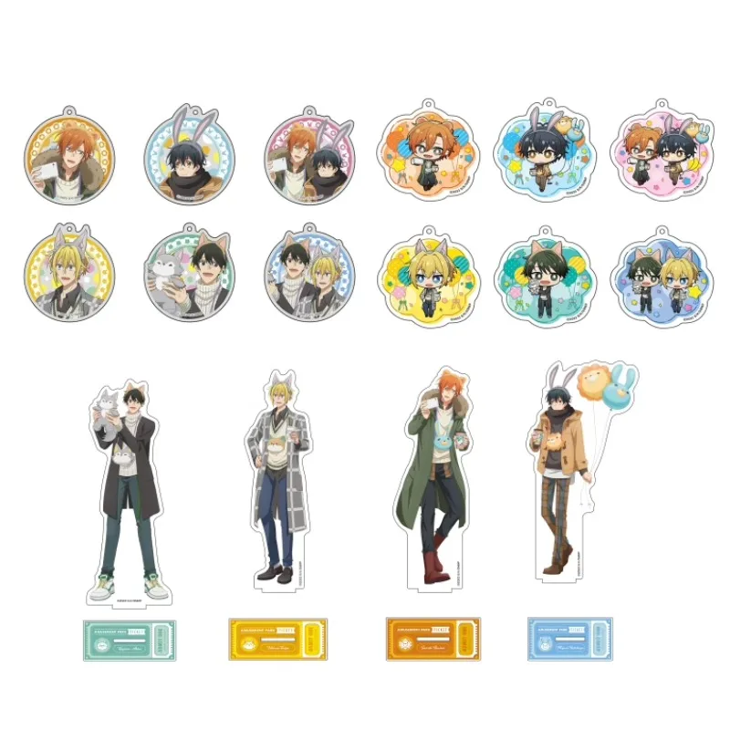Anime Shuumei Yoshikazu Kagiura Akira Hirano Taiga figura acrílica con soporte muñeca juego llavero Cosplay juguete para regalo