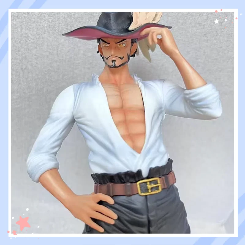 

Аниме-фигурка One Piece: Дракул Михоук в белой рубашке, статуэтка Семи Воинов-Воинов, коллекционный декор, подарок для взрослых фанатов аниме