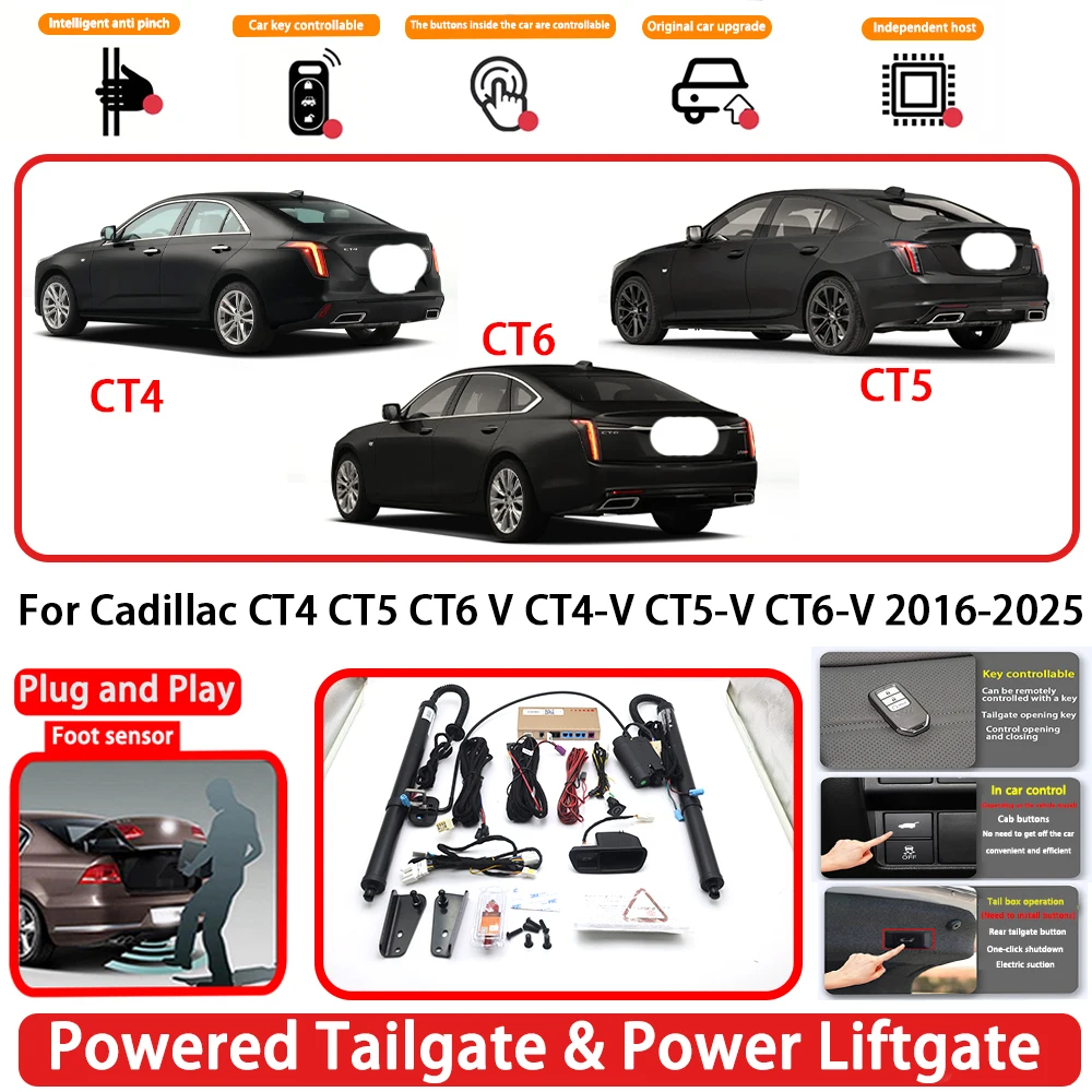 Sistema Di Apertura Automatica Del Portellone Posteriore Oem Per Cadillac CT4 CT5 CT6 V CT4-V CT5-V CT6-V 2016-2025-image