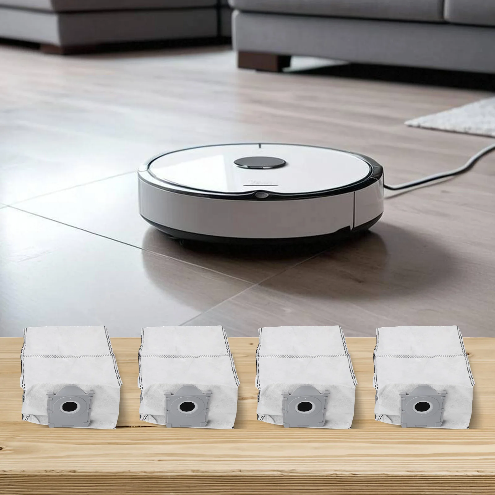 

Advanced Filtration System Robot Vacuum Bag Multi-Pack Options Advanced Filtration Vacuum Bags As Shown Home Cleaning For Deebot