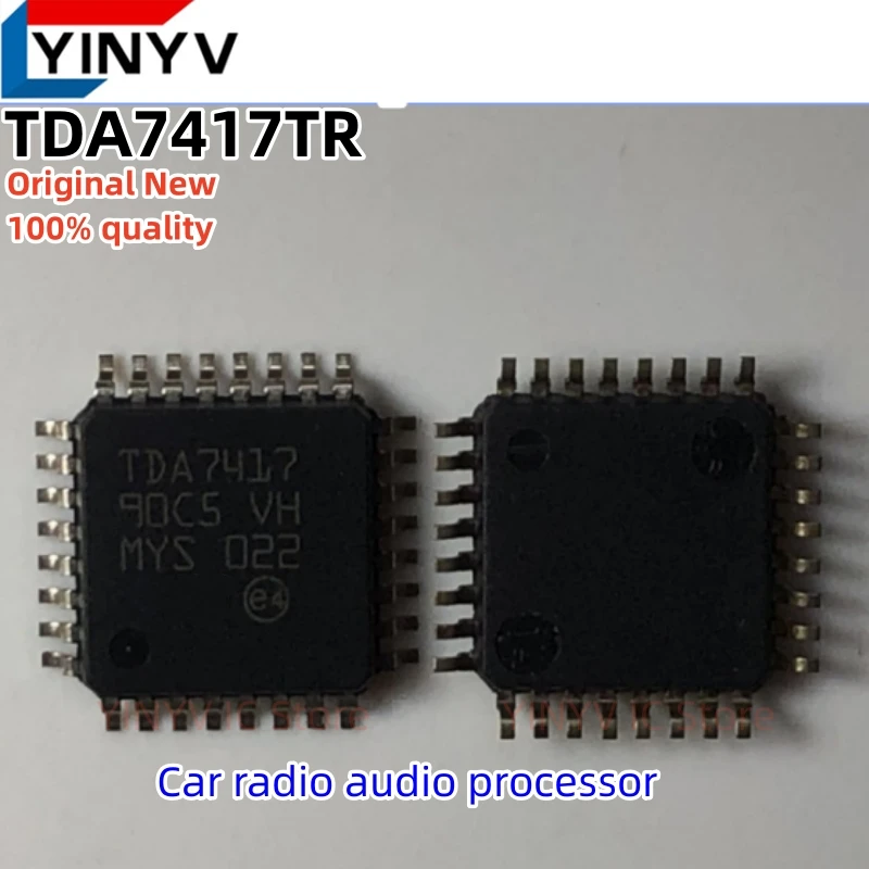 

1-10 шт. TDA7417TR TDA7417 TQFP32 автомобильный радиоприемник аудио процессор чипсет оригинальный новый 100% качество