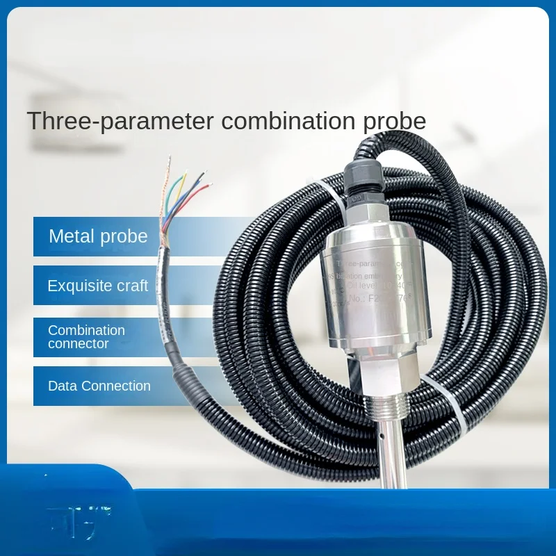 

KR939SB3 three-parameter combination probe SFPP3 oil level vibration temperature HJKJ-9303 three-parameter probe