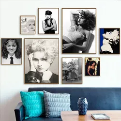 1PC Madonna Bad Girl Retro Print Poster Paper Waterproof HD Sticker Bedroom Entrance Home Living Room Bar Wall Decoration