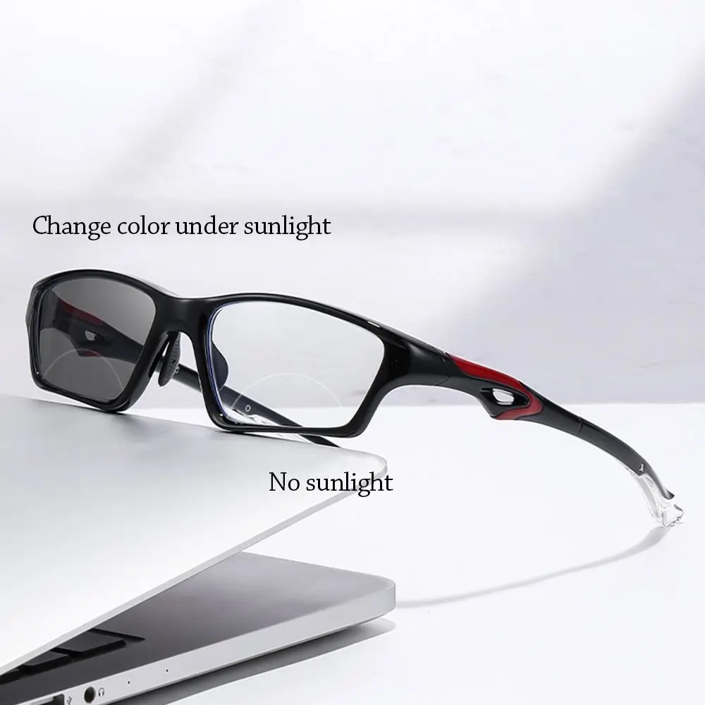 

Bifocal Anti-Blue Light Reading Glasses Blue Ray Blocking Progressive Near Far Sports Sunglasses Non-slip Photochromic